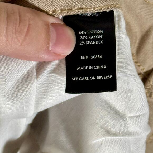 Blackheart Hot Topic NWT Women's Junior 9 Khaki Colored Skinny Jeans Stretch - Picture 6 of 11